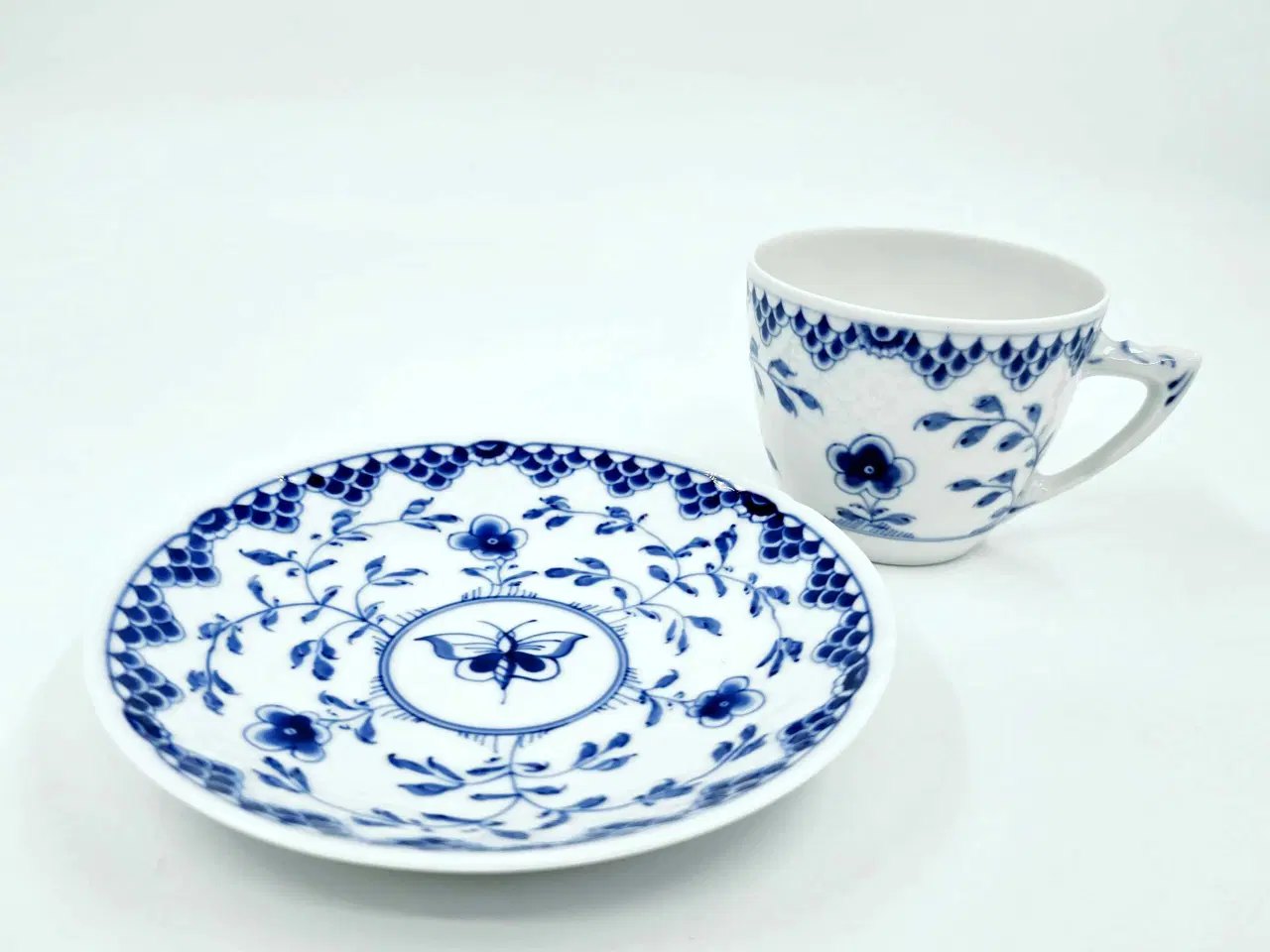 Billede 7 - B&G Dickens Sommerfugl kaffekop Porcelæn 