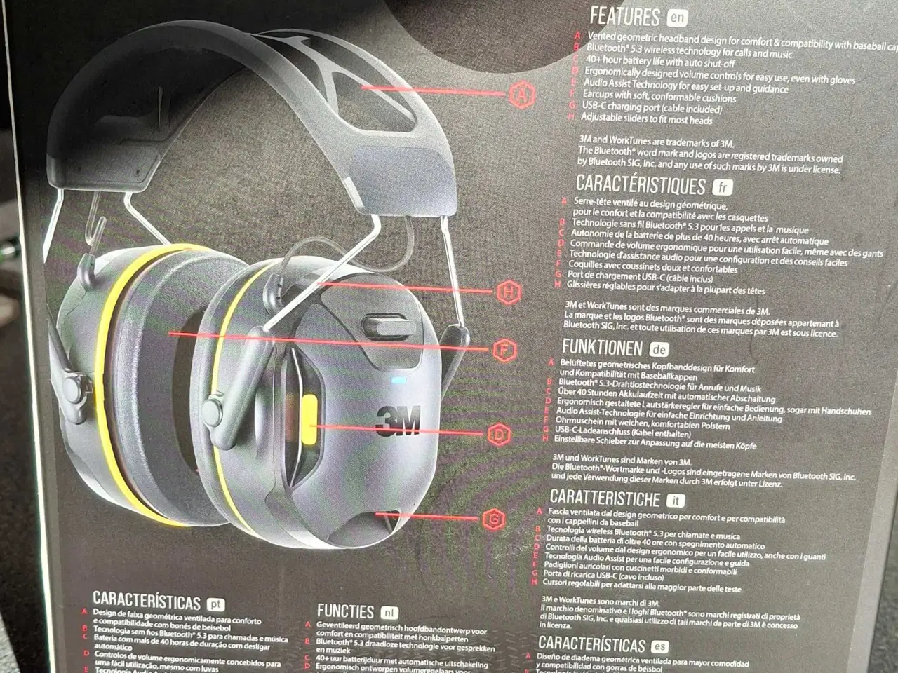 Billede 1 - Høreværn, 3m worktunes connect