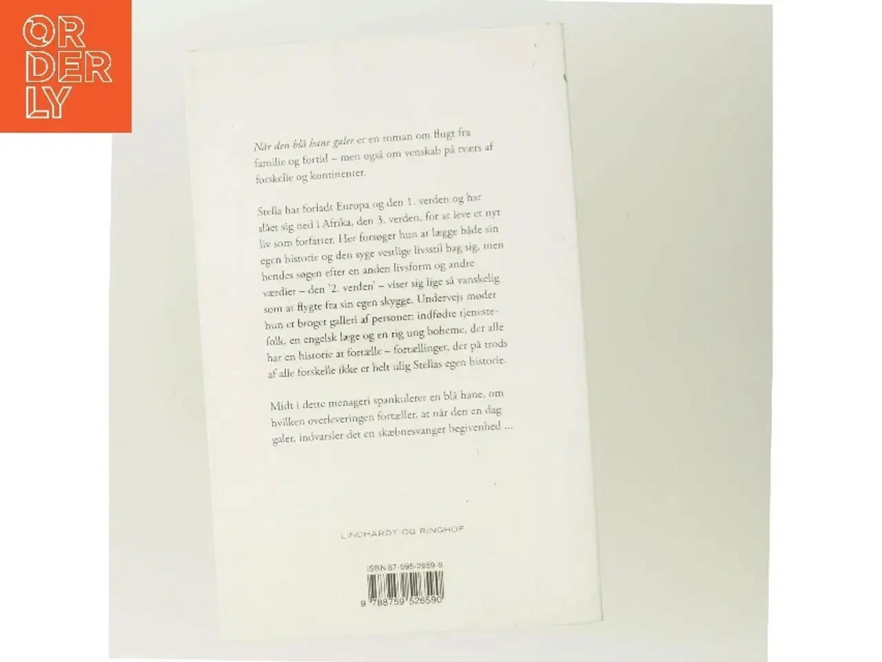 Billede 3 - Når den blå hane galer : roman af Synnøve Søe (Bog)