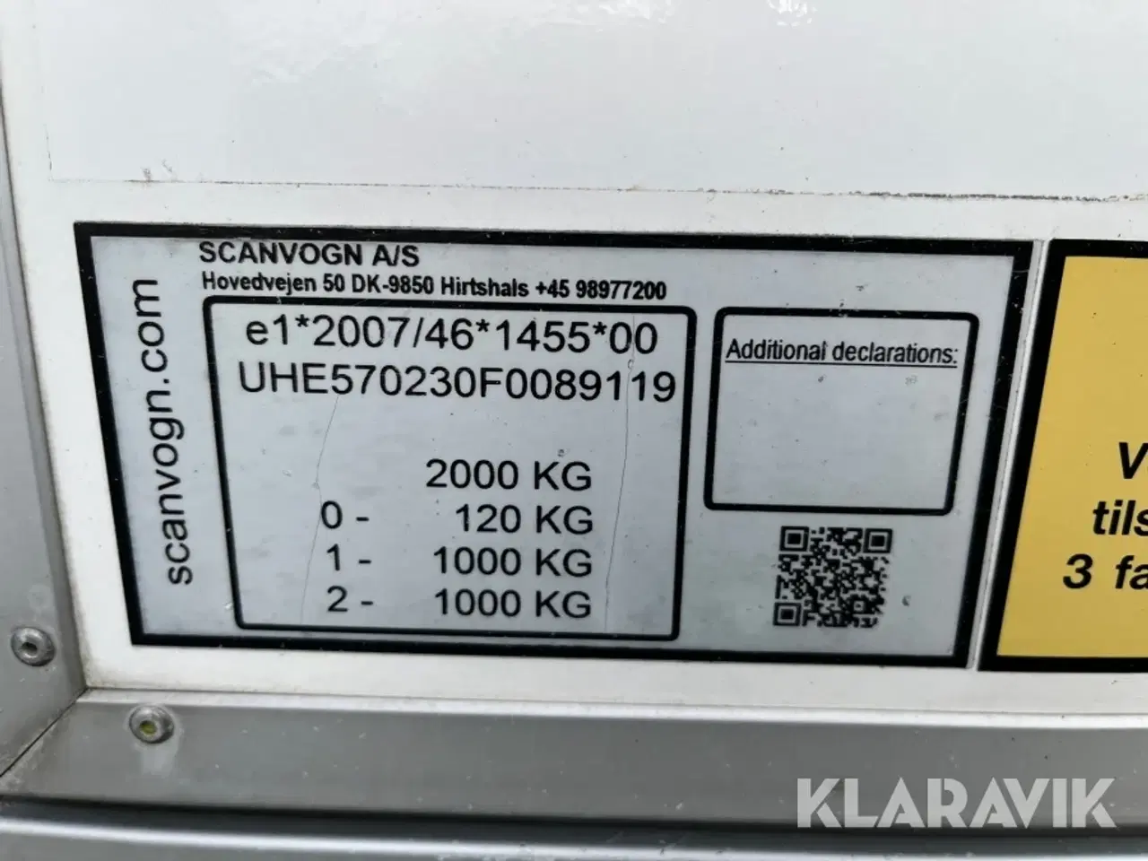 Billede 6 - Beboelsesvogn Scanvogn