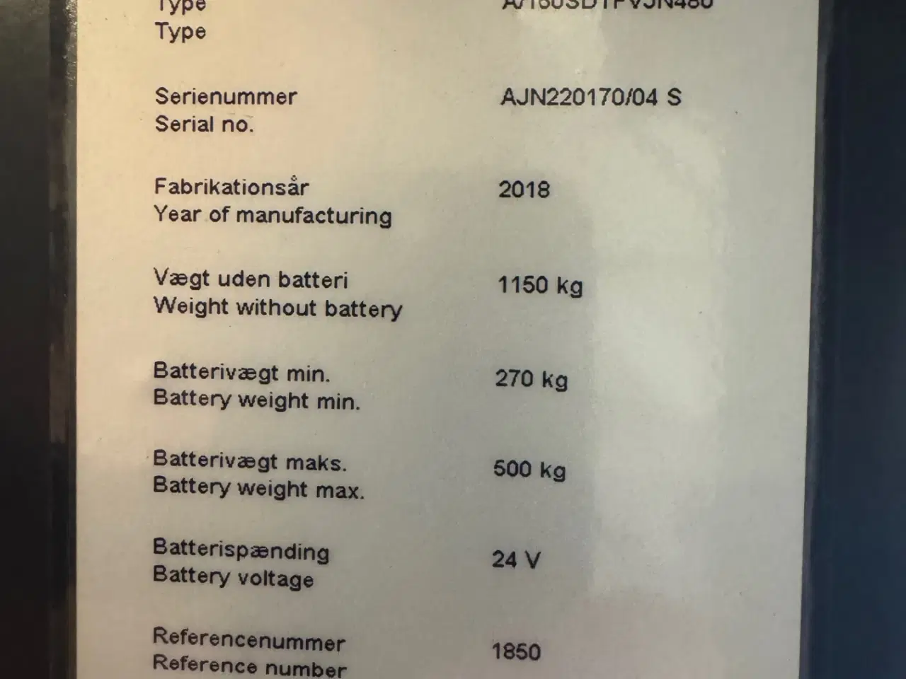 Billede 9 - Pallestabler årgang 2018. 480 cm.