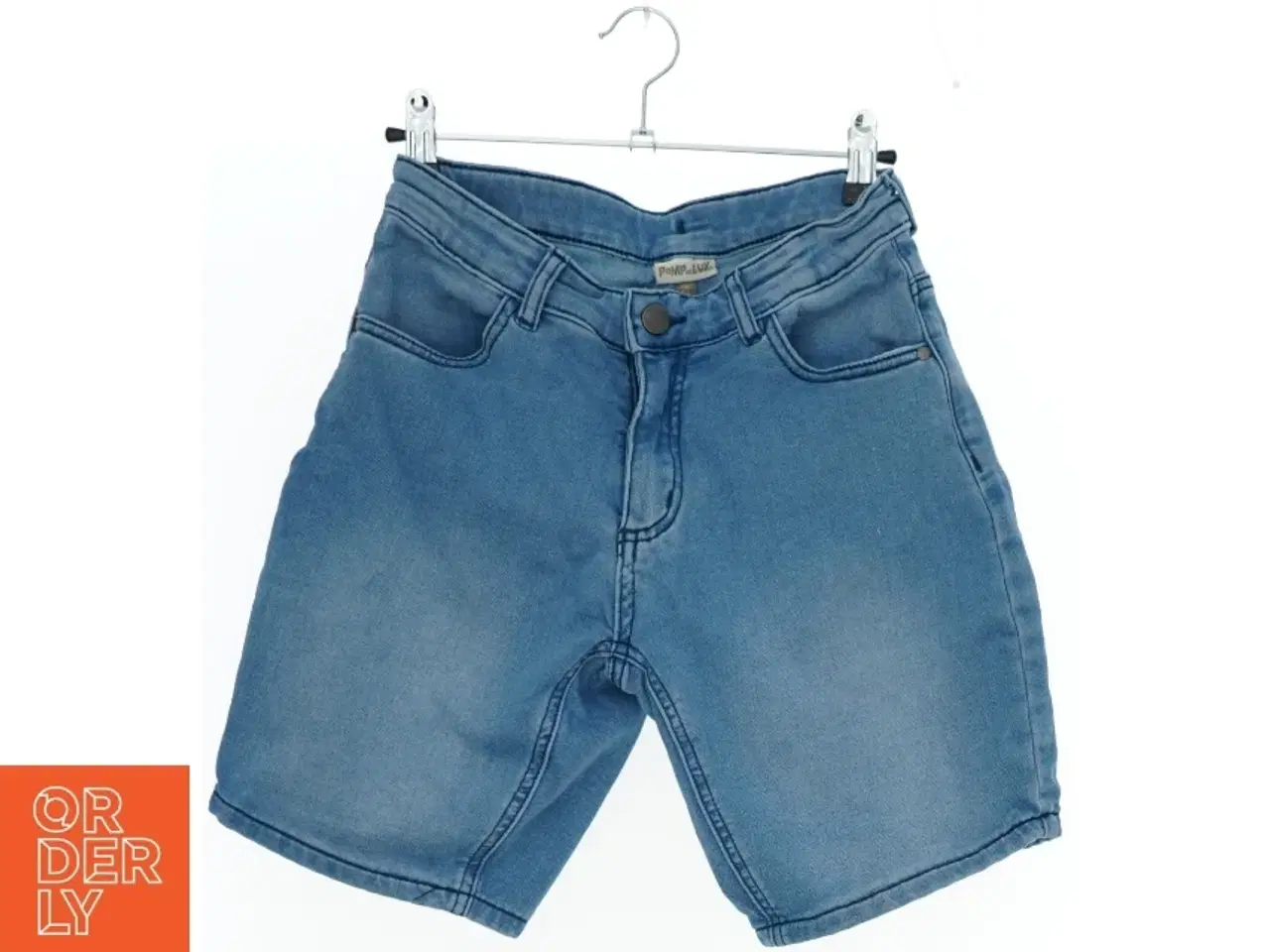Billede 1 - Blå denim shorts fra Pomp de Lux (str. 164)