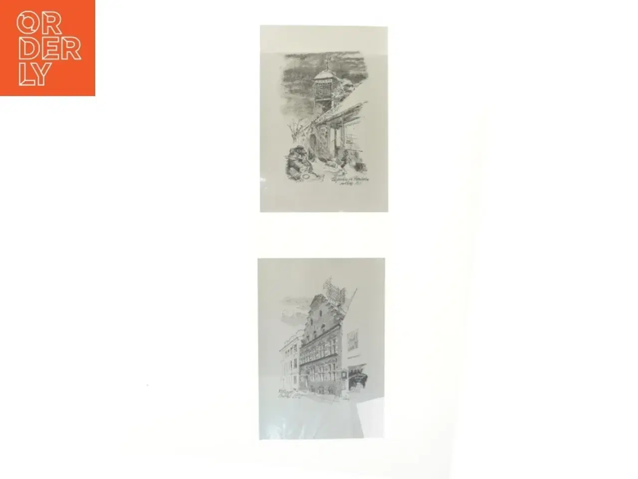 Billede 1 - Samling af byplakater (str. 6 stk 46x31,5 cm)