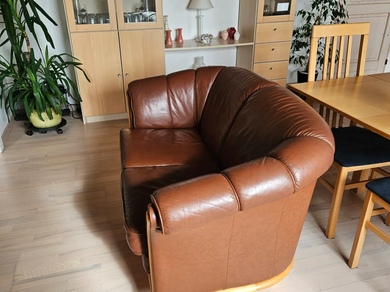 Billede 2 - Sofa-gruppe i okselæder