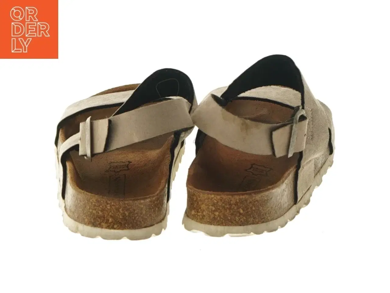 Billede 4 - Brune sandaler med remme (str. længde 24 cm)