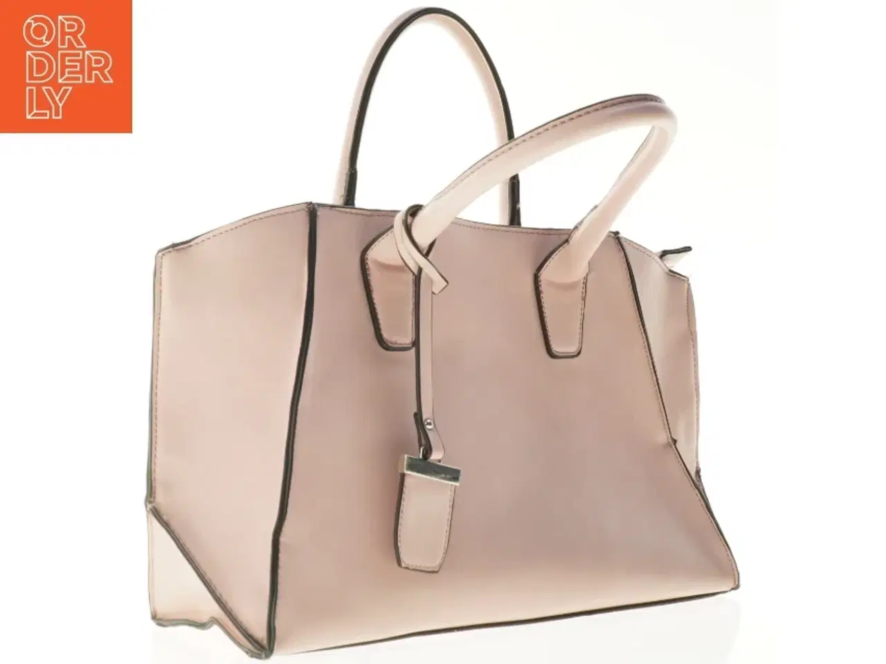 Billede 4 - Lyserød håndtaske (str. 39 x 14 x 24 cm)