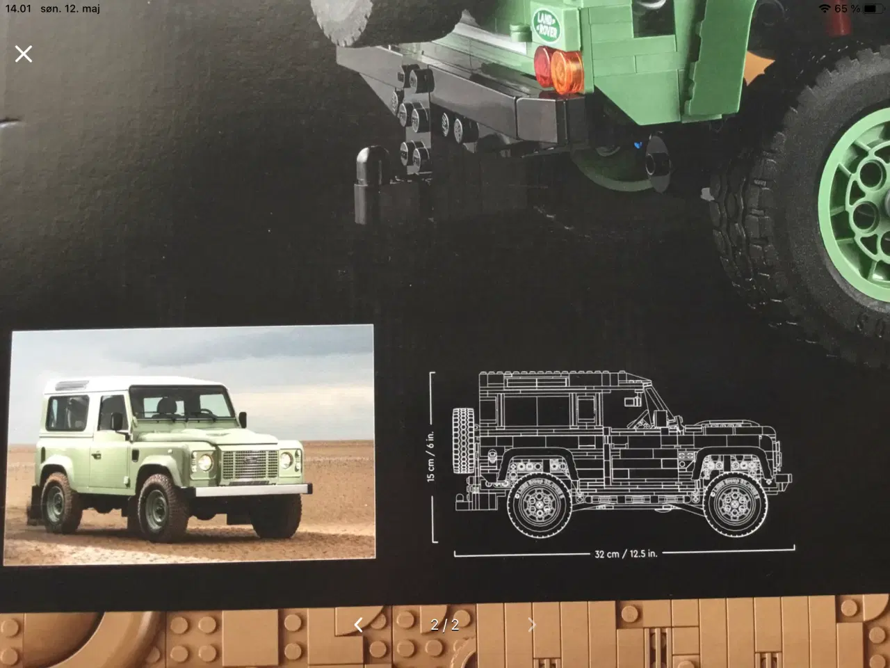 Billede 2 - Lego Land Rover 10317