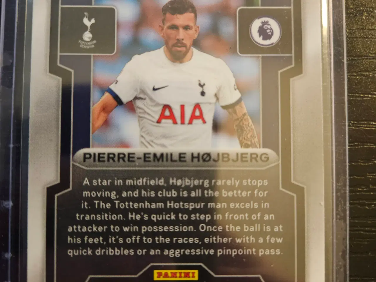 Billede 2 - Pierre-Emil Højbjerg blue Mosaic Prizm Fodboldkort