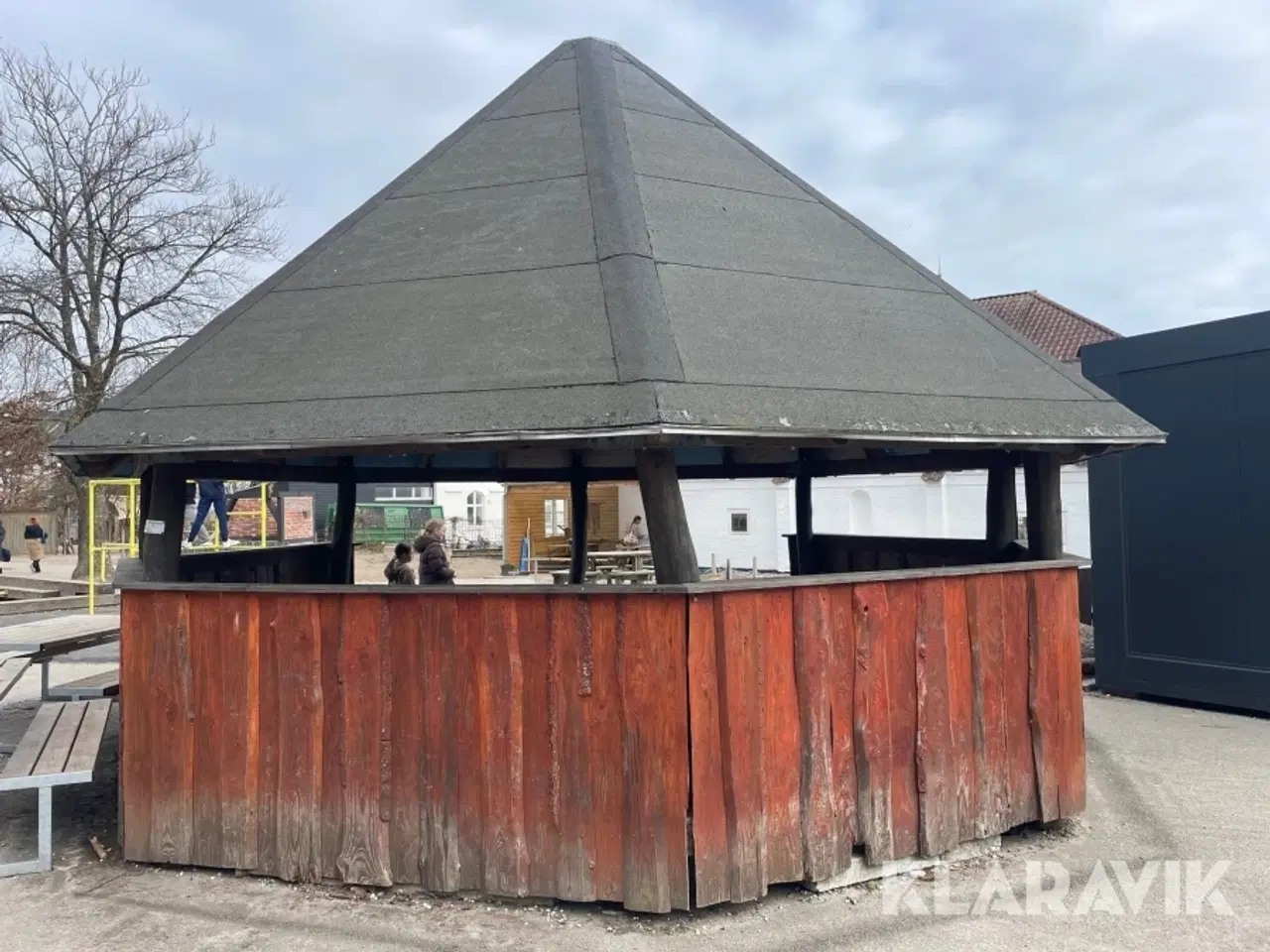 Billede 5 - Bål hytte