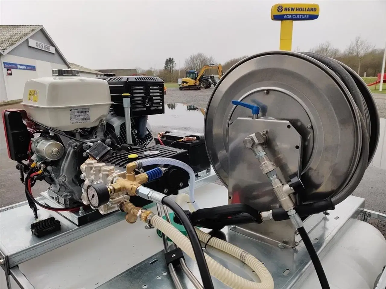 Billede 6 - AB Mobil 220/20-1000 Honda 13hk el-start OBS: 1000 liter vandtank, 50 meter slange