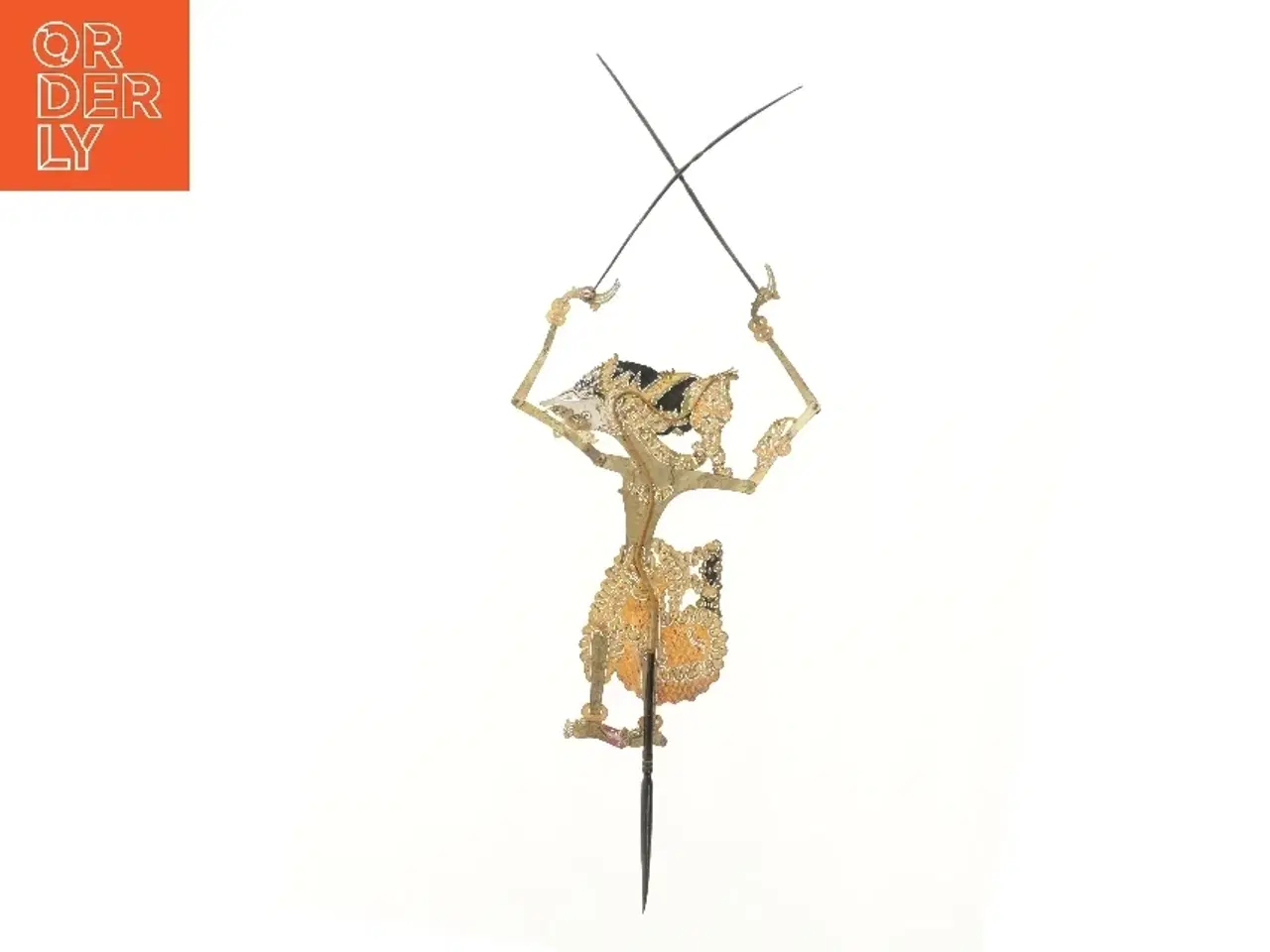 Billede 1 - Javanesisk wayang kulit dukke (str. 105 cm)