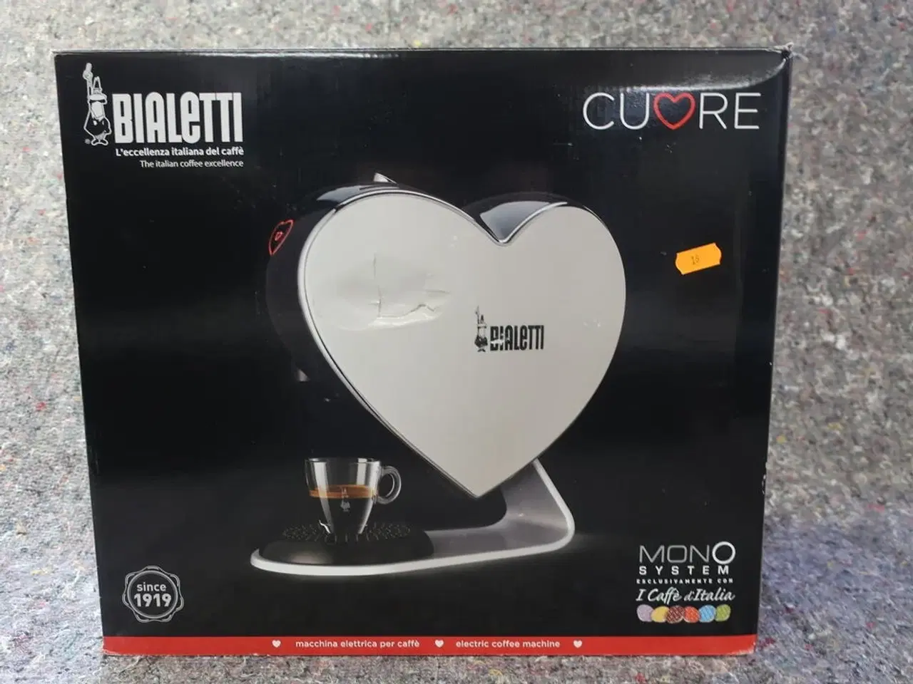 Billede 1 - Kapsel espresso kaffemaskine BIALETTI CUORE CF 80