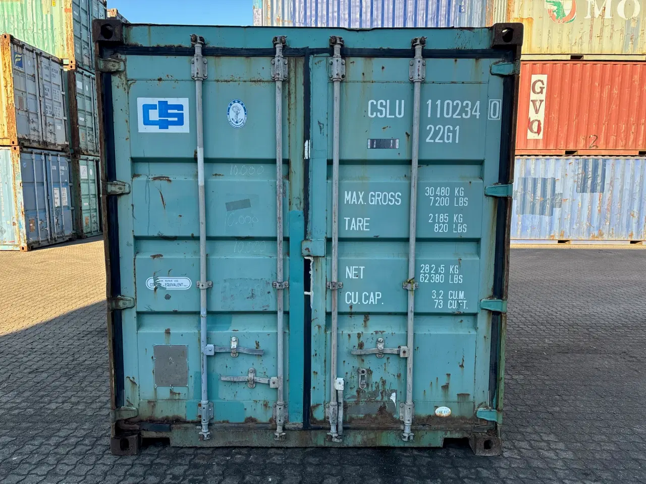 Billede 1 - 20 fods Container - ID: CSLU 110234-0