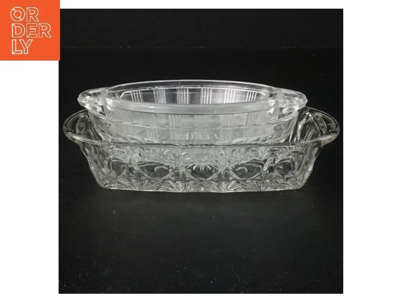 Billede 2 - Sæt med glaskåle, 3 stk (str. 12, 14 og 18 cm)