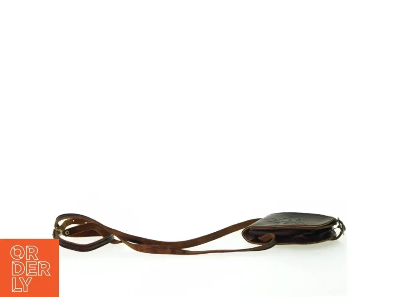 Billede 3 - Vintage Læder Skuldertaske (str. 15x13 cm)
