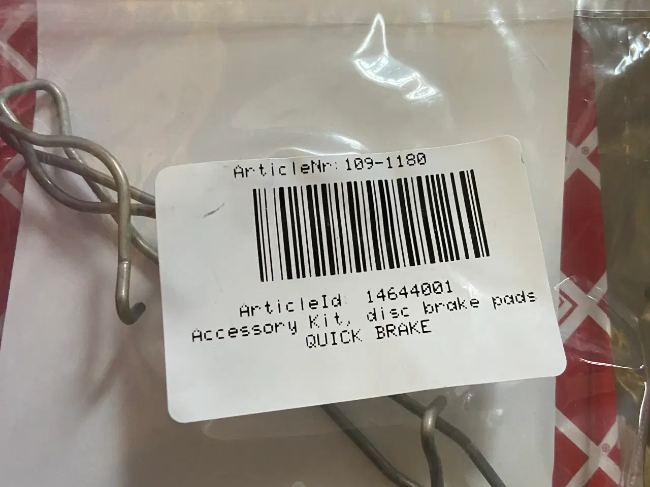 Billede 4 - Forbremsesæt Renault Captur