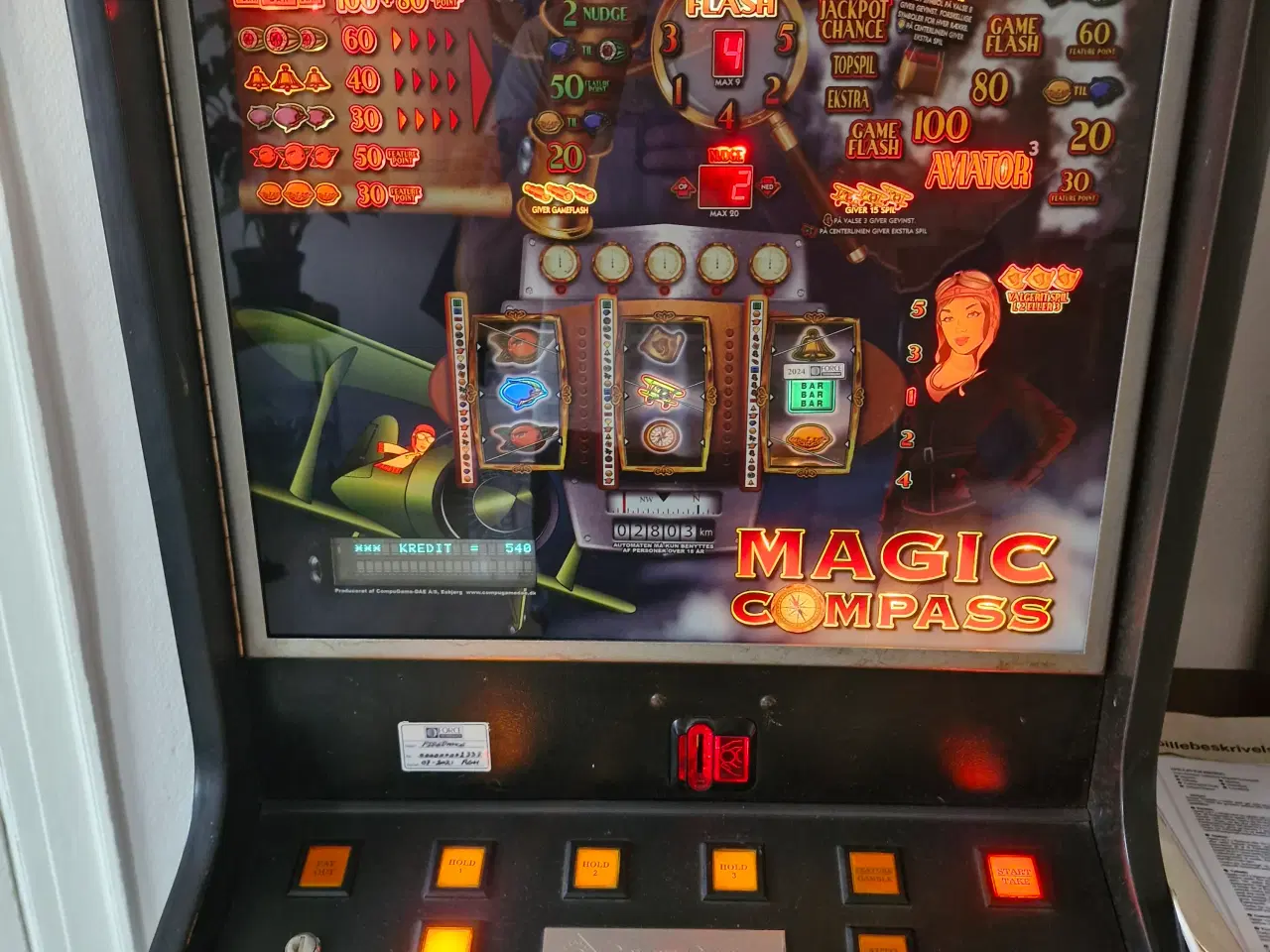 Billede 3 - Spilleautomat Magic Compass 