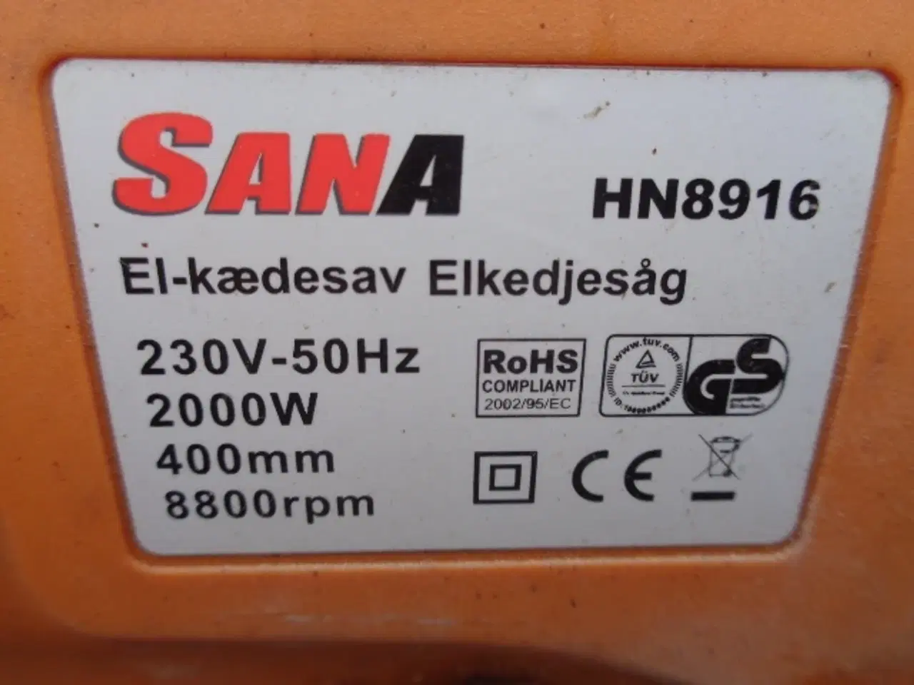 Billede 2 - Kædesav