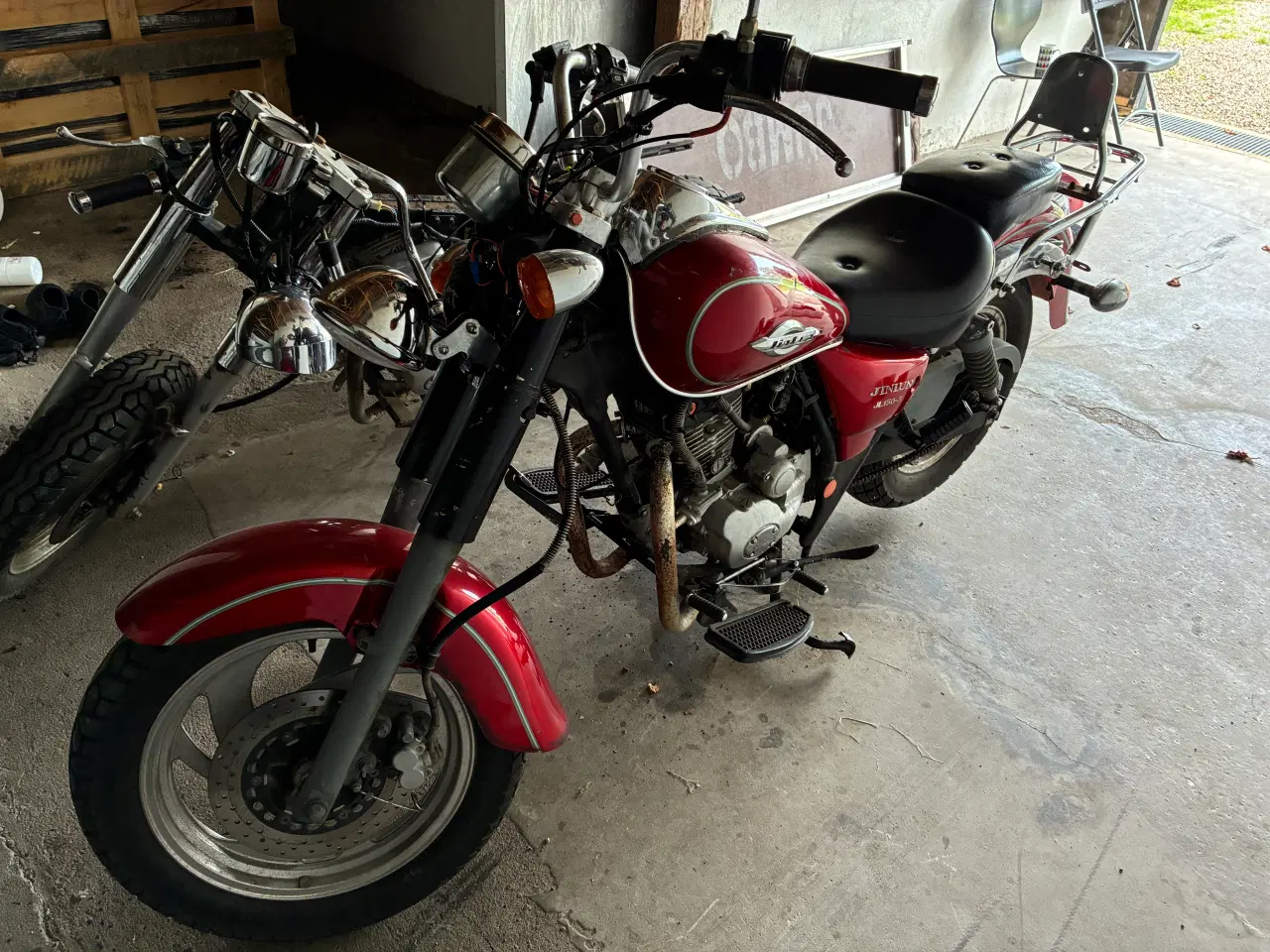 Billede 3 - Motorcykel 150 plus reservedele 