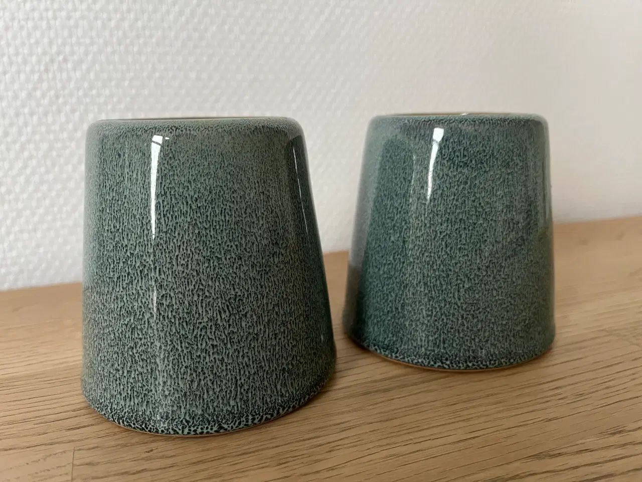 Billede 1 - 2 porcelæns fyrfadsstager 