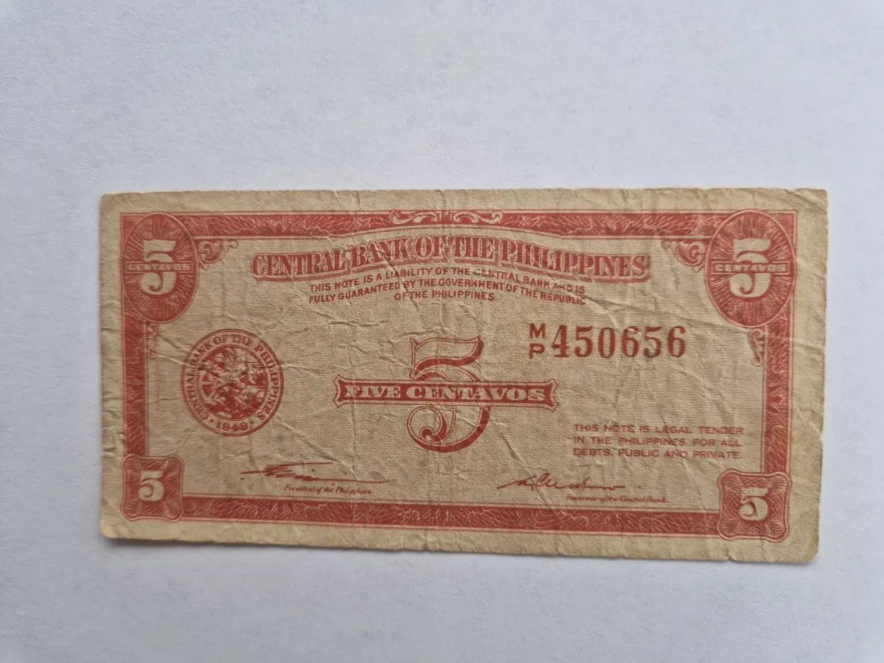 Billede 1 - Five Centavos Philippines