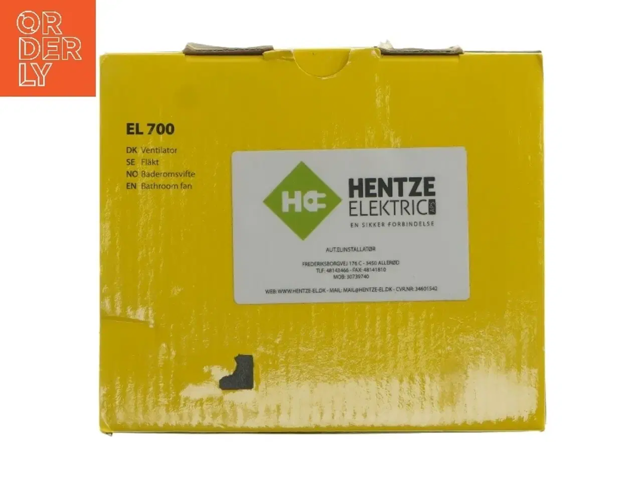 Billede 4 - Duka EL 700 badeværelsesventilator (str. 13x14 cm)