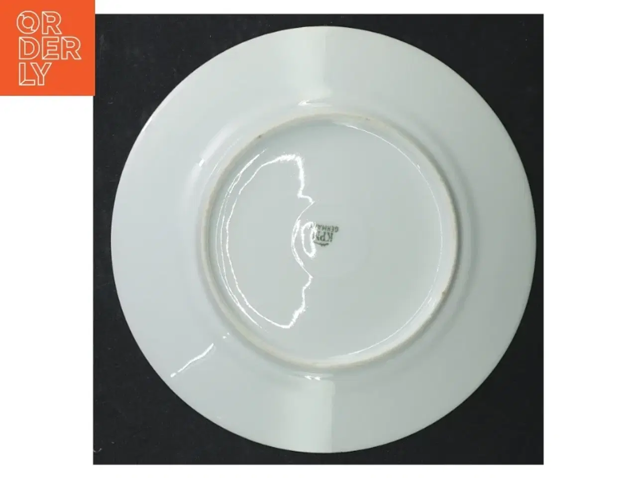 Billede 4 - Porcelænstallerkener med guldkant