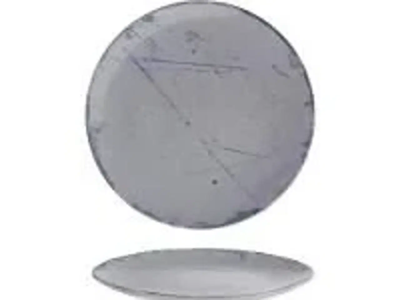 Billede 1 - 12 stk. Tallerken coupe blå 263 mm Stone