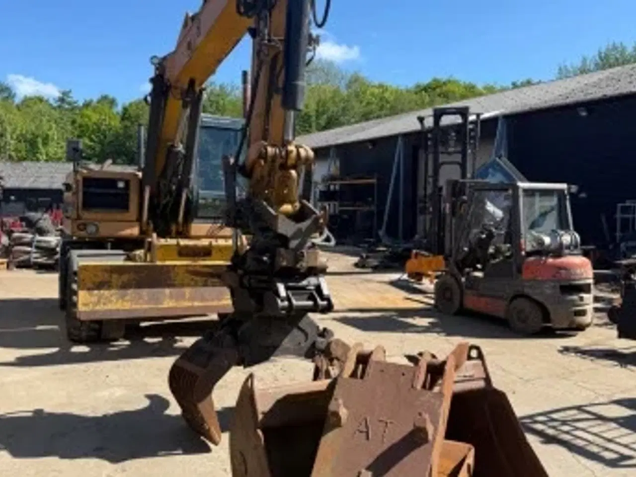 Billede 5 - Hjulgravemaskine med Rotortilt 