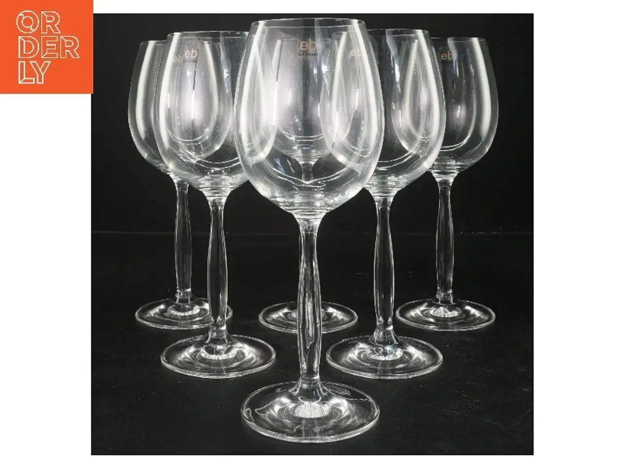 Billede 1 - Erik Bagger vinglas, 6 stk fra Erik Bagger (str. 6 stk Ø 6,5cm længde 23,5 cm)