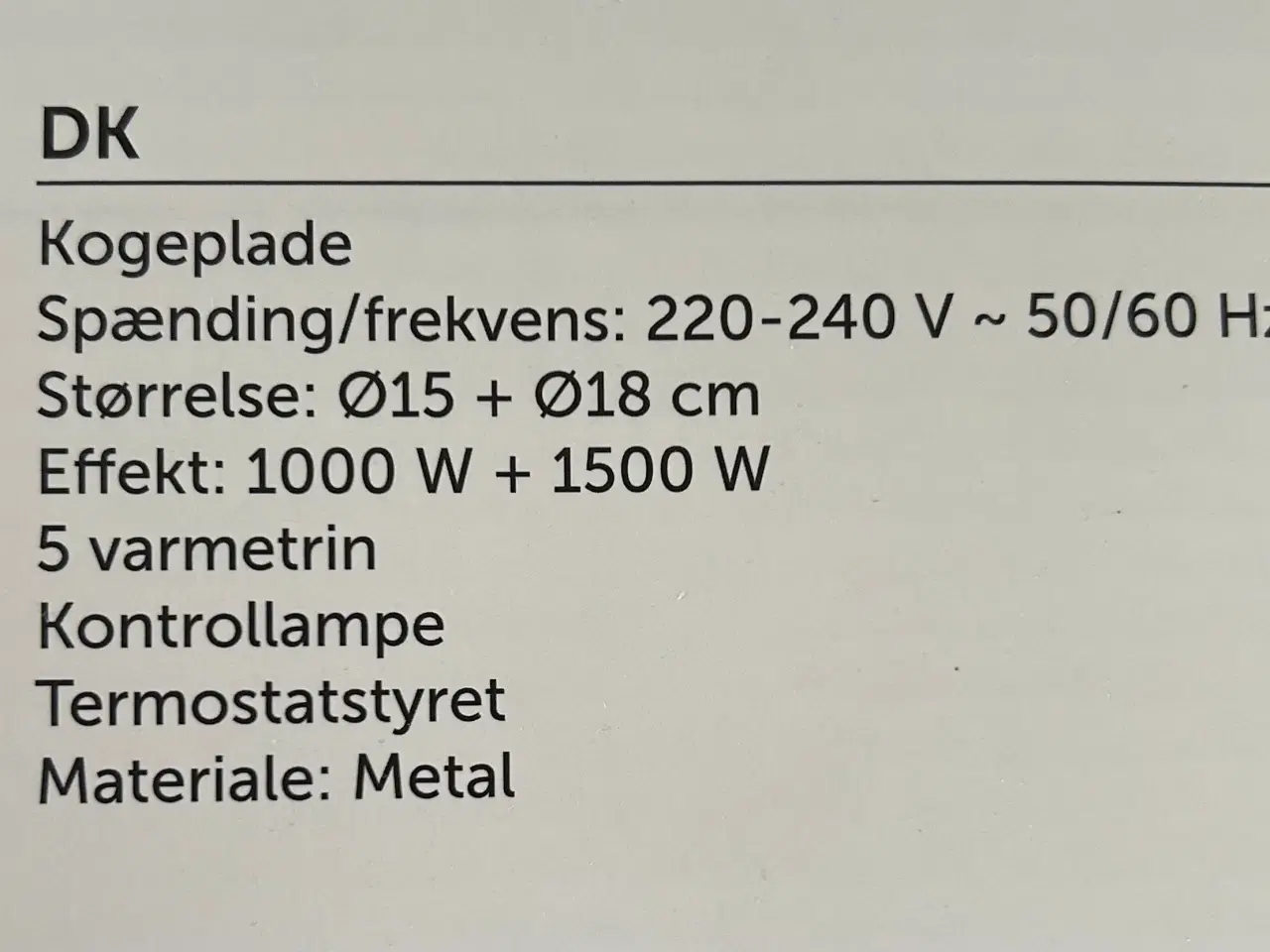Billede 3 - Dobbelt kogeplade 