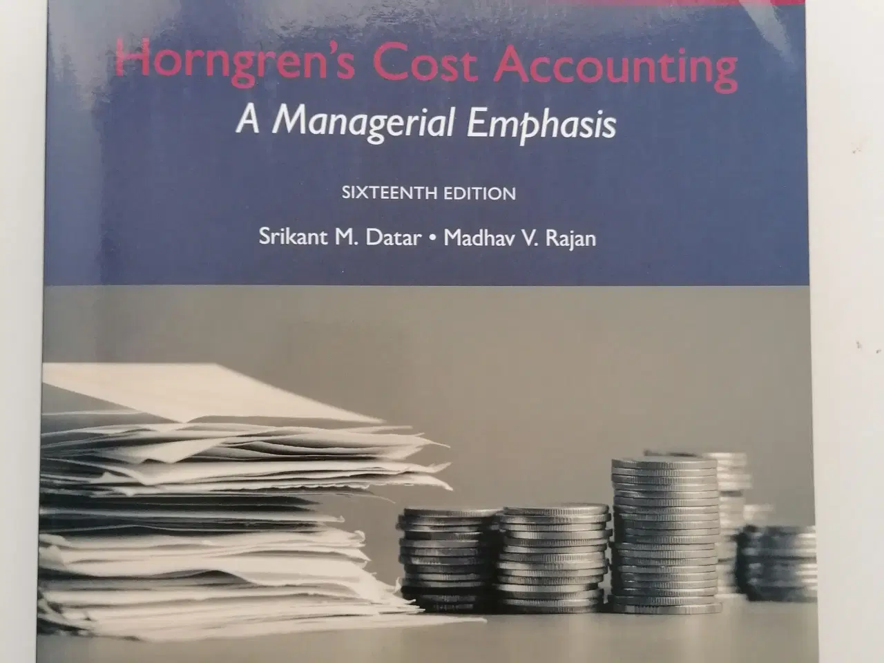 Billede 1 - Horngren's Cost Accounting: A Managerial Emphasis