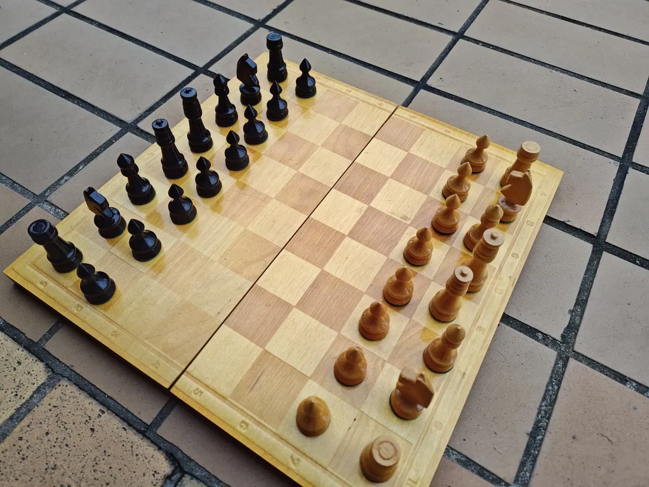Billede 2 - Gammelt Skak Brætspil