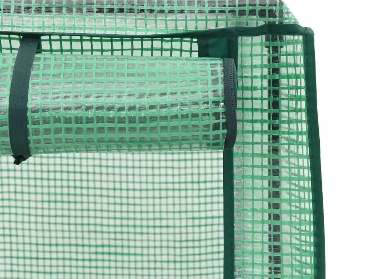 Billede 7 - Højbed med drivhusovertræk 80x40x123 cm rattan-look