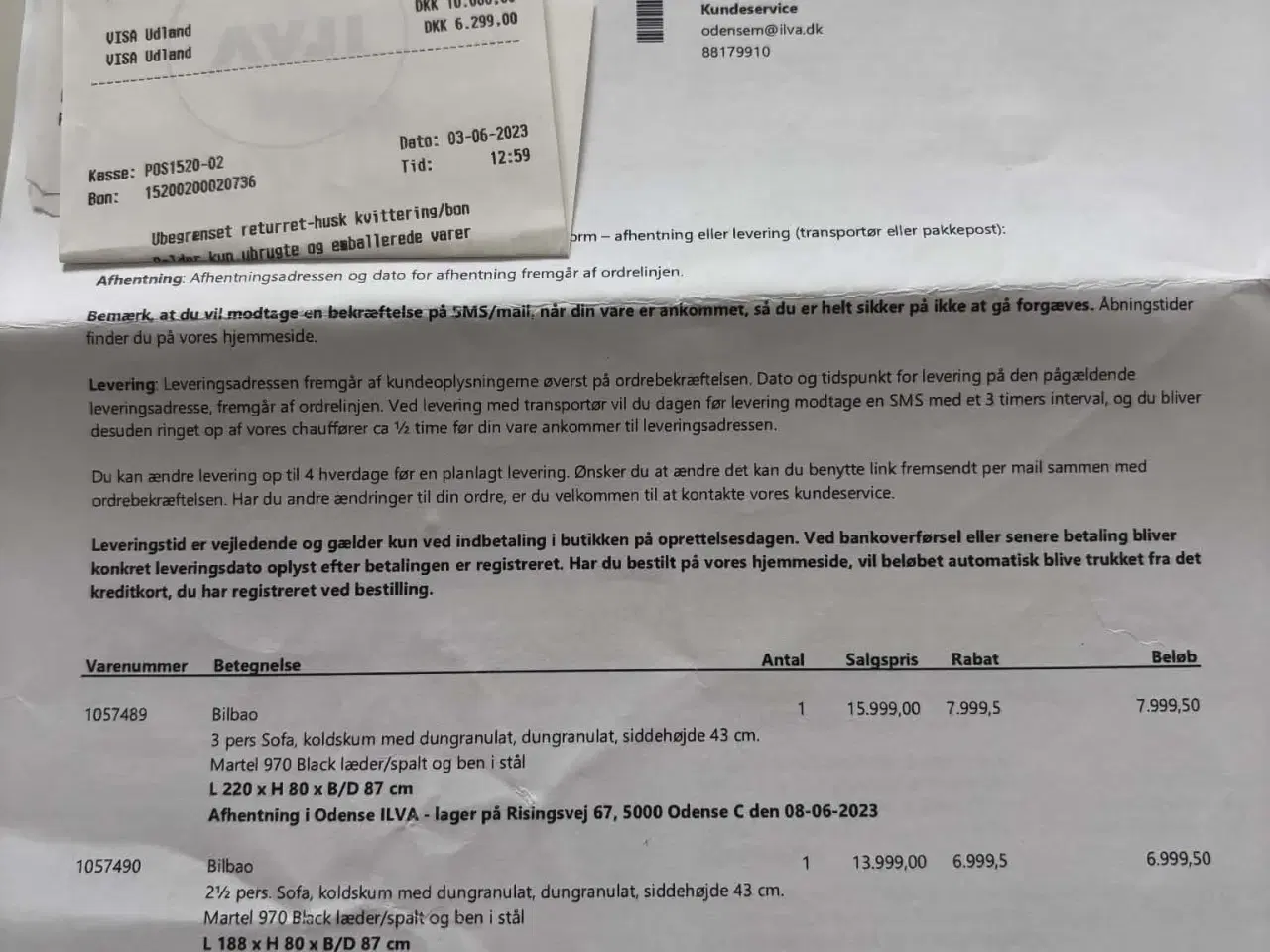 Billede 7 - Velholdte Ilva sofaer 3 personers og 2 1/2 persone