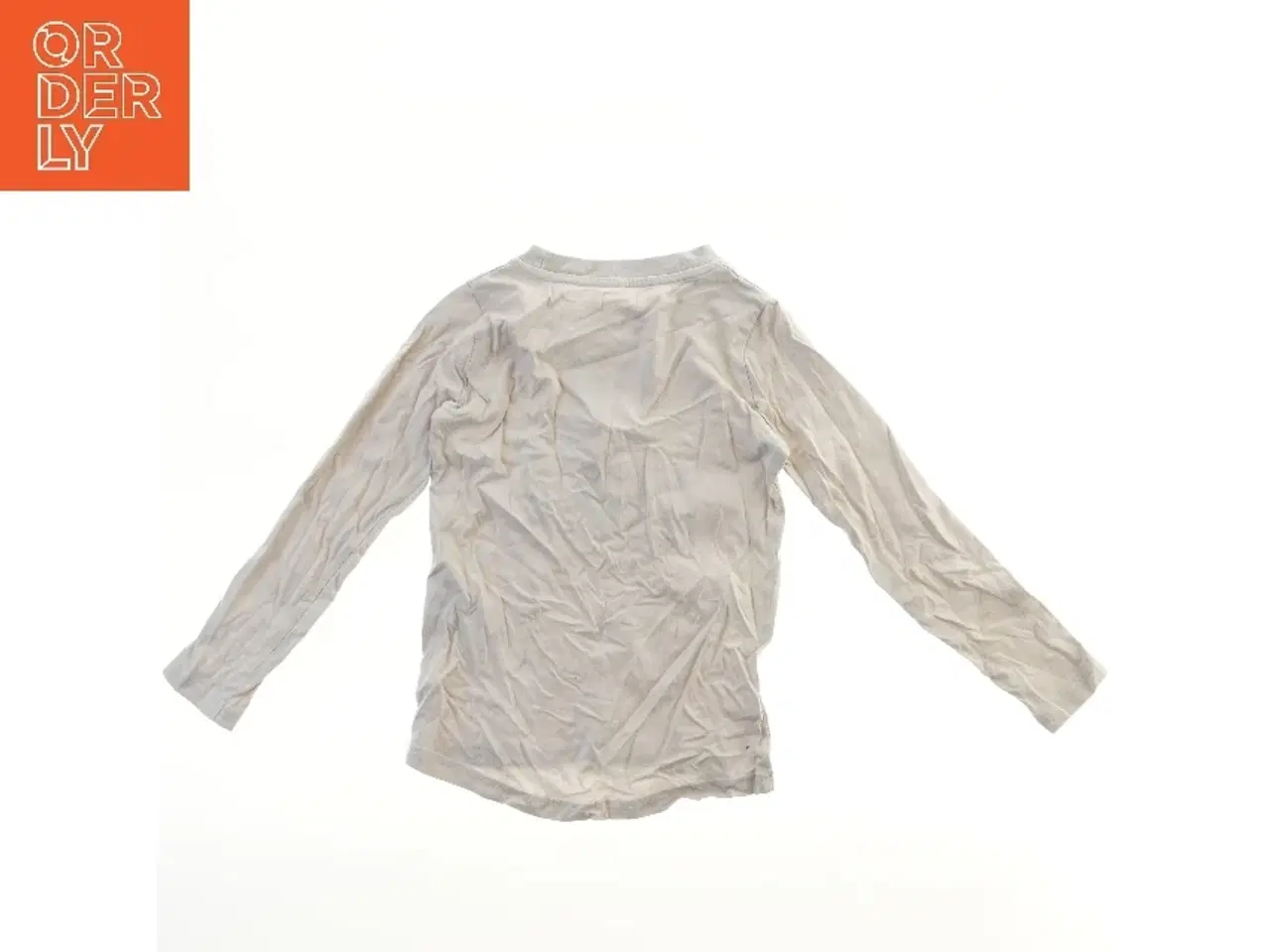 Billede 2 - Langærmet bluse med tekst fra Name It (str. 128)