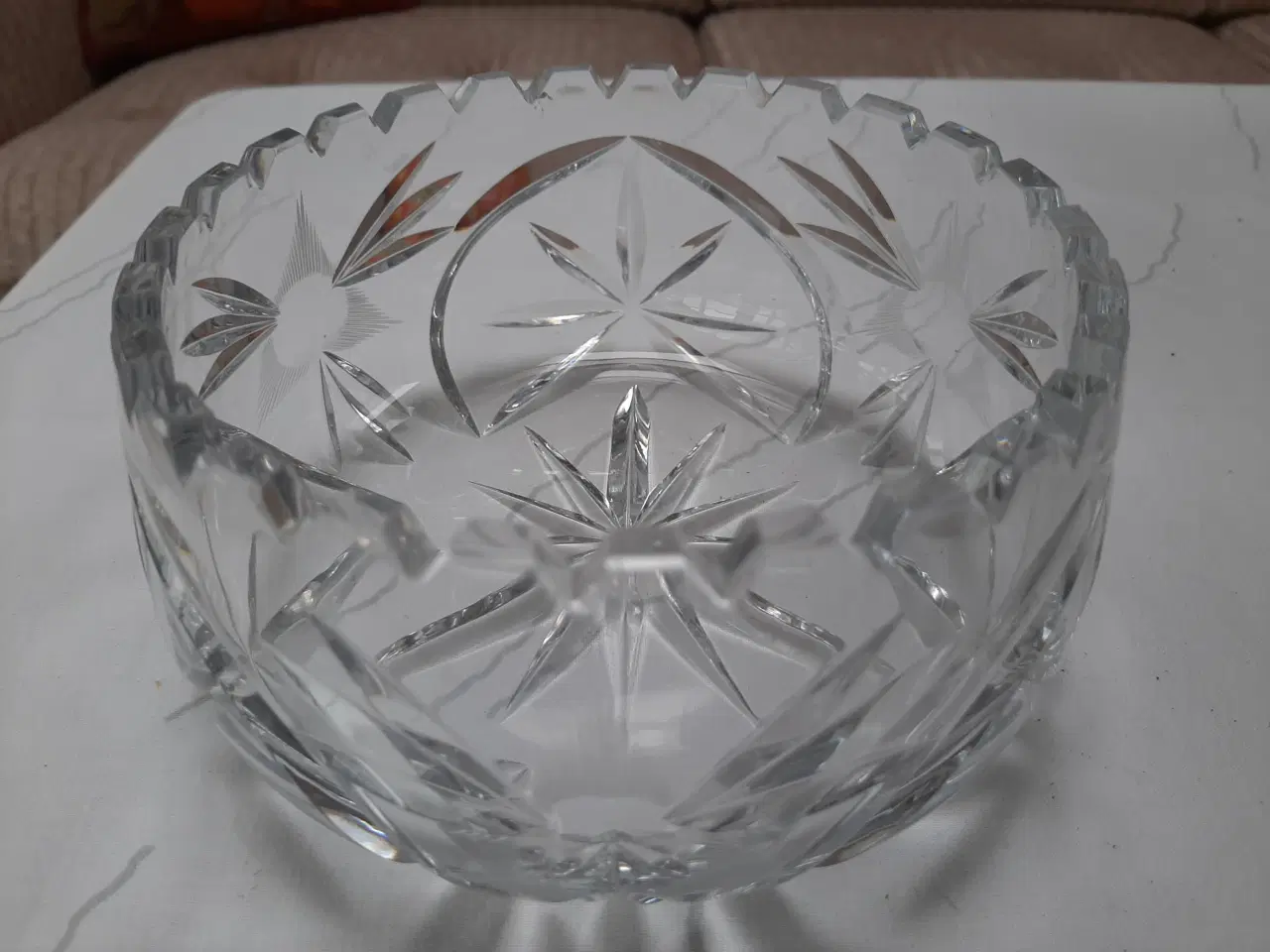 Billede 2 - Skål i krystalglas 