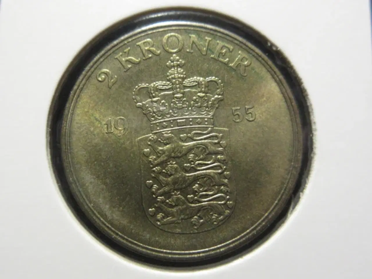 Billede 1 - 2 kroner 1955 unc
