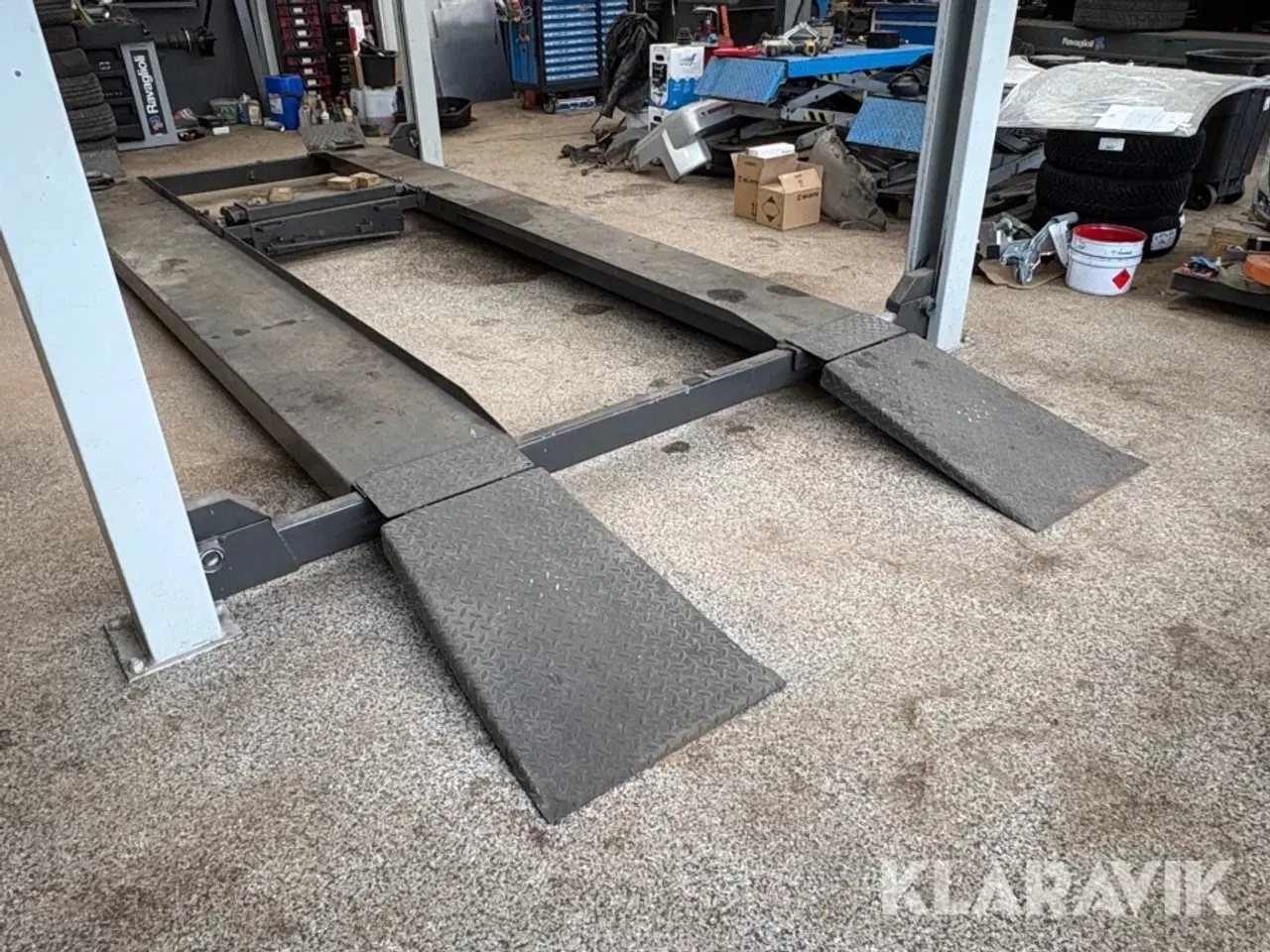 Billede 3 - 4-søjlet lift Stenhøj DS4 3,5 ton