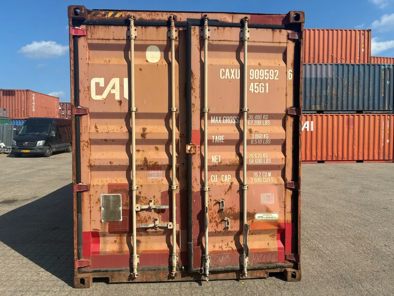 Billede 1 - 40 fods Container  HC ( 290 Cm ) - ID: CAXU 909592