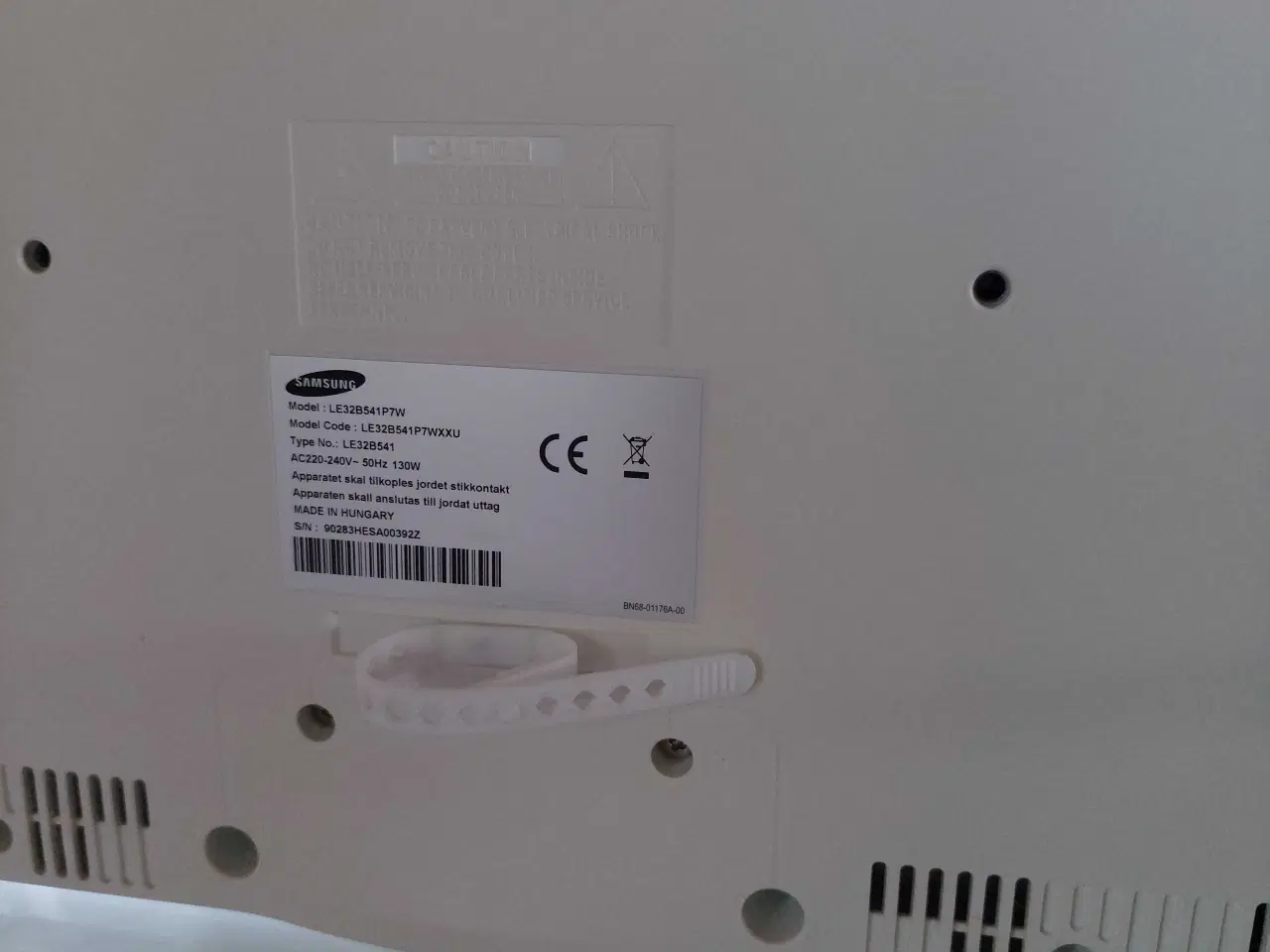 Billede 2 - Samsung 32" hvid