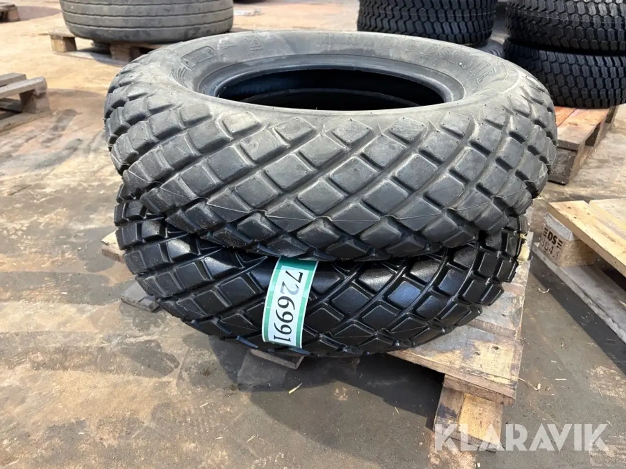 Billede 1 - Dæk uden fælg 2 styk