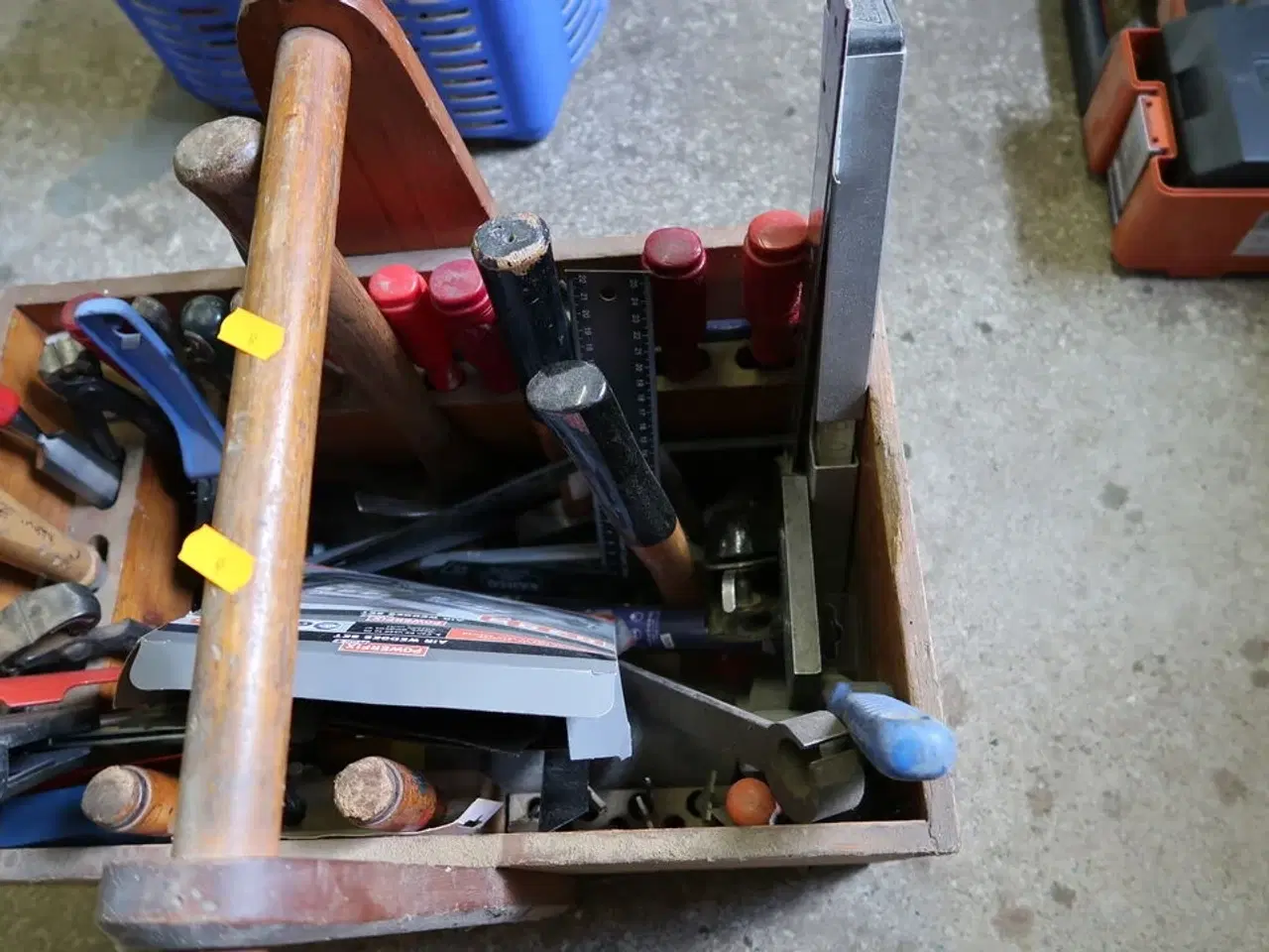 Billede 3 - Værktøjskasse med div. Værktøj