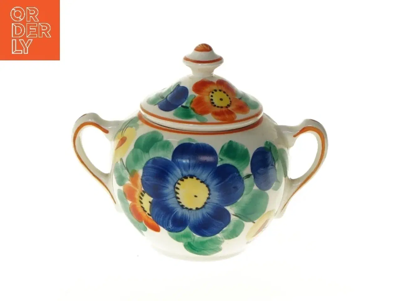 Billede 1 - Ditmar Urbach sukkerskål med låg (str. 13,5 cm)