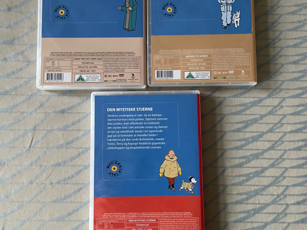 Billede 2 - Tintin 3 stk. dvd’er 