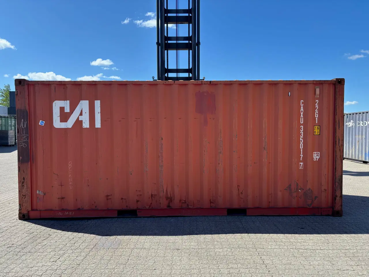 Billede 2 - 20 fods Container- ID: CAXU 335017-7