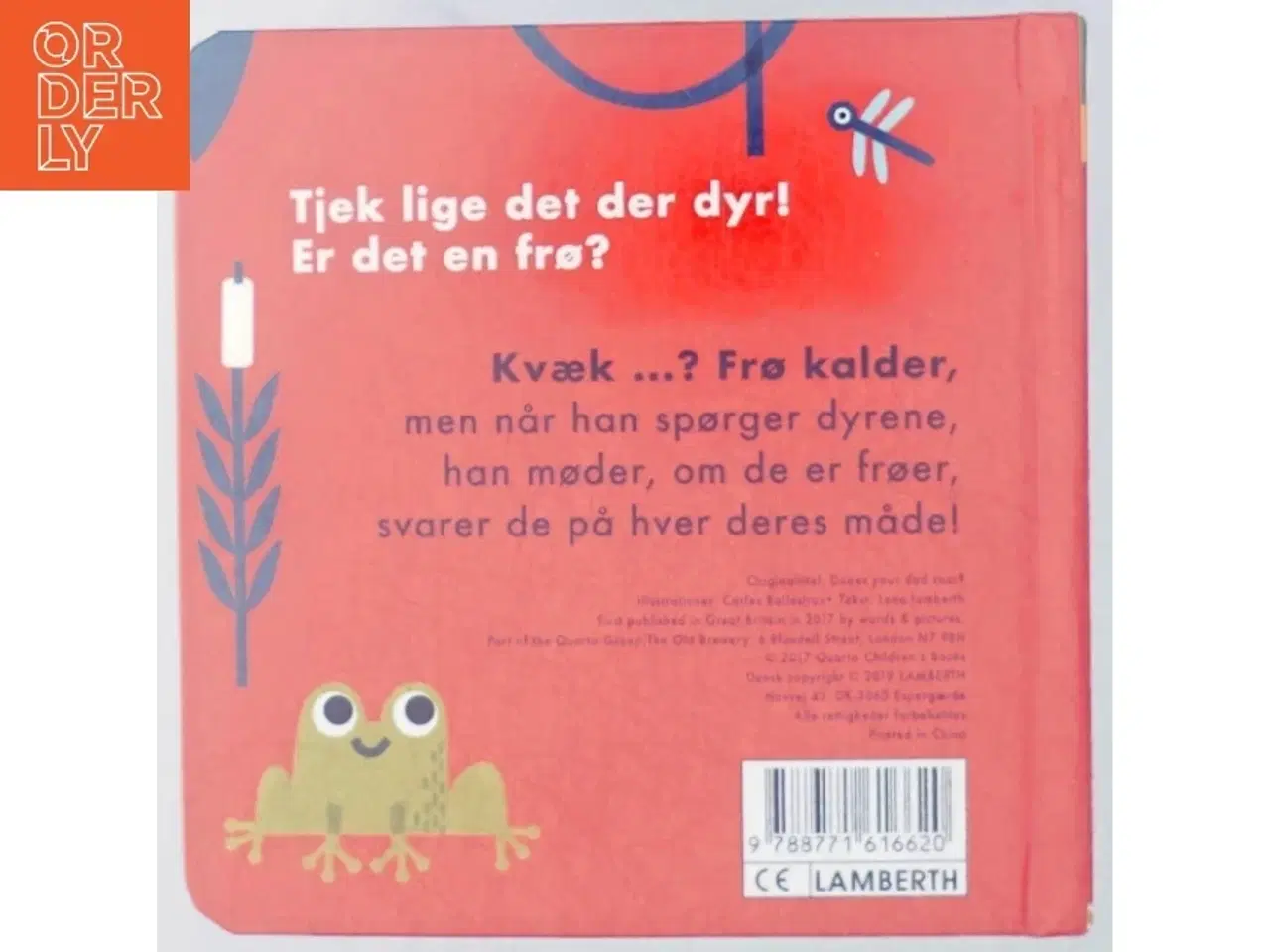 Billede 3 - Er du en frø? Kvæk! (Bog)