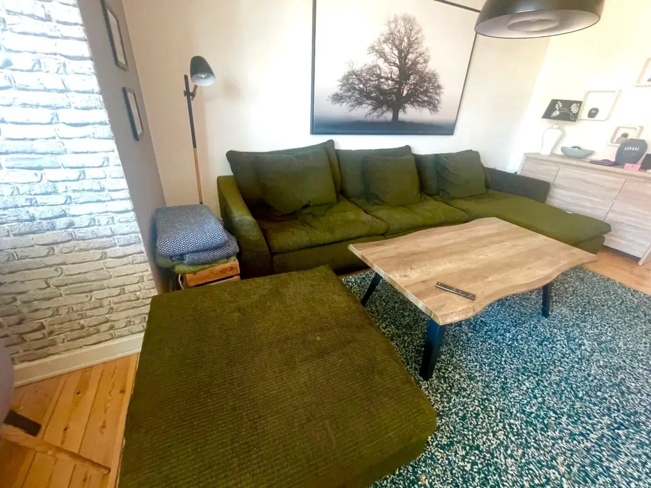 Billede 3 - ILVA HEAVEN sofa med chaiselong og puf 