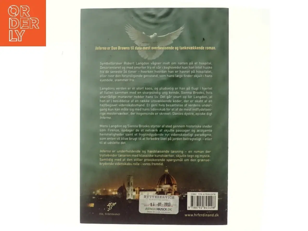 Billede 3 - Inferno (Danish) af Brown, Dan