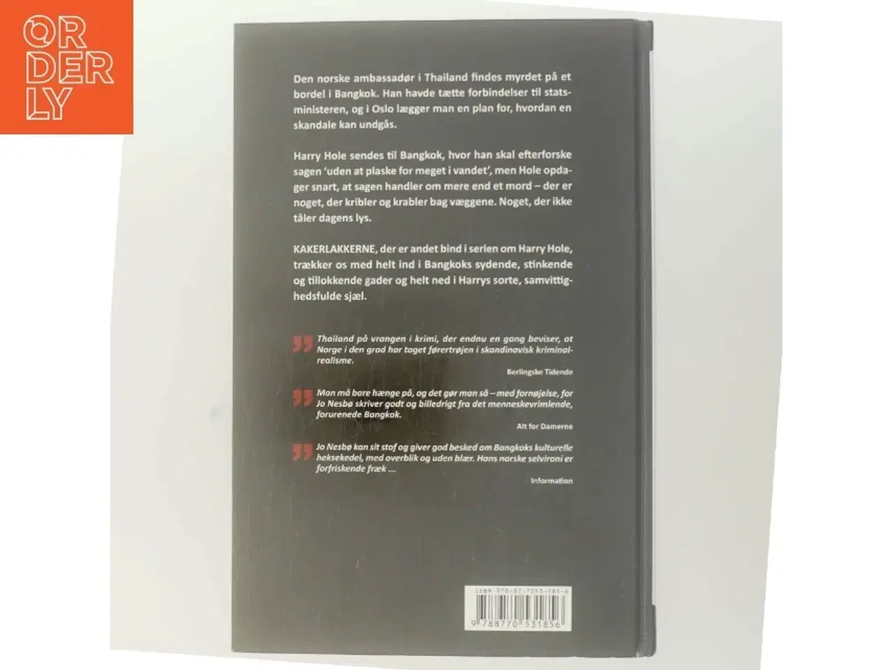 Billede 3 - Kakerlakkerne af Jo Nesbø (Bog)